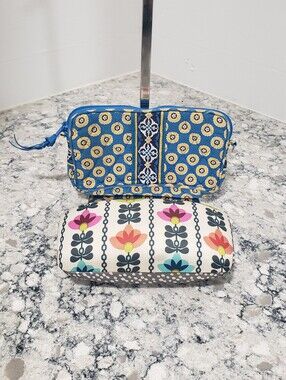 Orla Kiely And Vera Bradley Hard Shell Sunglass Case And Pouch Bundle